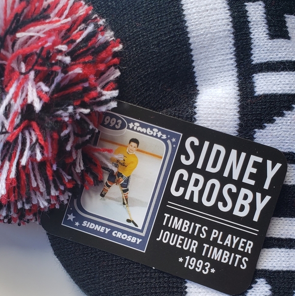 Sidney Crosby NHL Toque NWT Rare Tim Hortons Hat - Picture 3 of 3